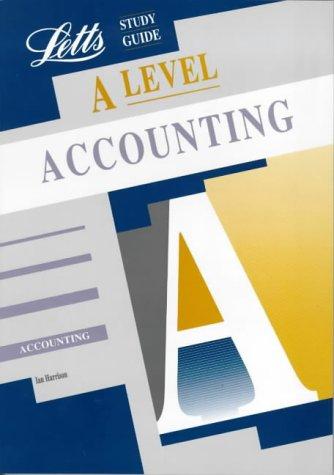 A-level Study Guide Accounting (Letts Educational A-level Study Guides)