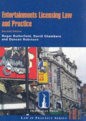 Entertainments Licensing Law and Practice