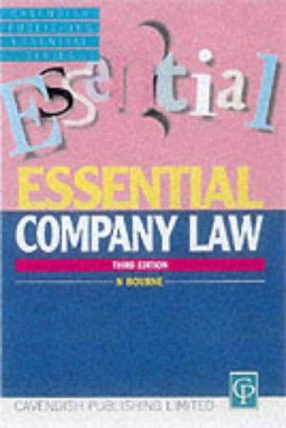 Essential Company Law (Essentials)