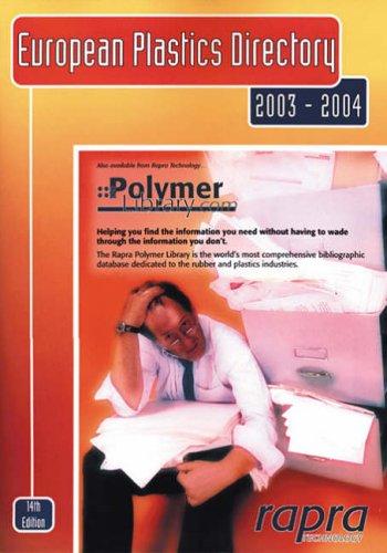 European Plastics Directory 2003/2004