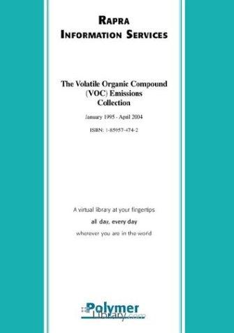 The Volatile Organic Compound Voc Emissions Collection