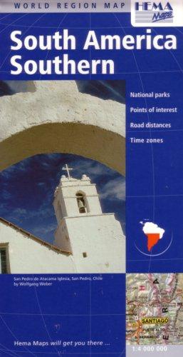 South America Southern Regional Map by Hema