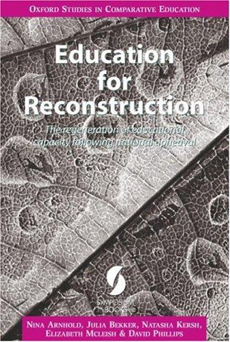 Education for reconstruction