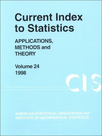 Current Index to Statistics 1998