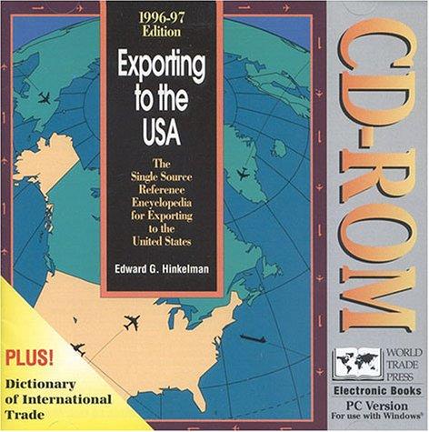 Exporting to the USA CD-ROM
