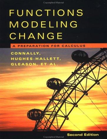 Functions modeling change