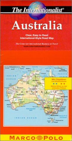 Road Map of Australia. Easy to Read Maps for Safe and Enjoyable Travel