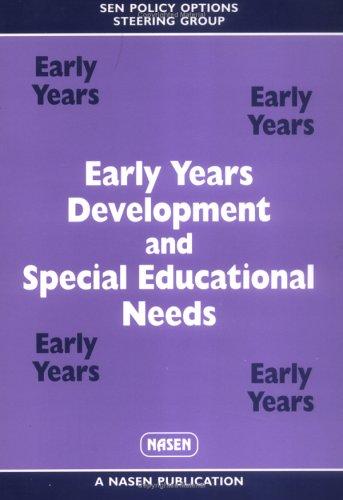 Early Years Development and Special Educational Needs