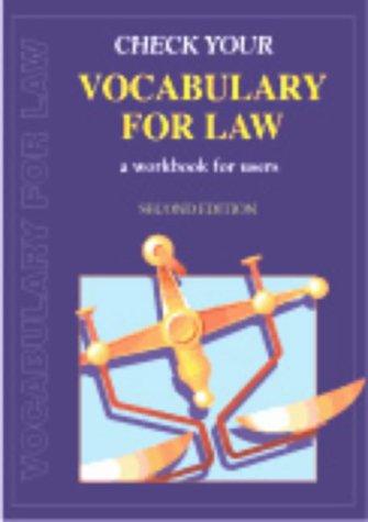 Check Your Vocabulary for Law (Check Your Vocabulary)