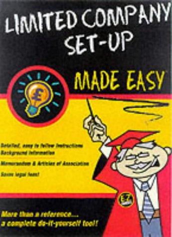Limited Company Formation Made Easy (Made Easy Guides)