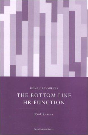 The Bottom Line HR Function