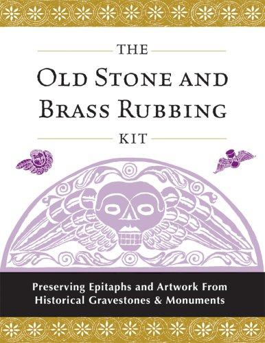 The old stone and brass rubbing kit