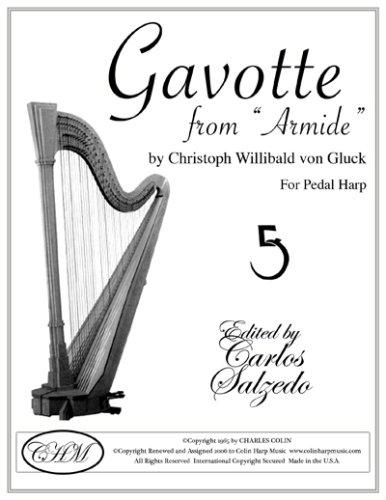 Gavotte from 'Armide' For Pedal Harp