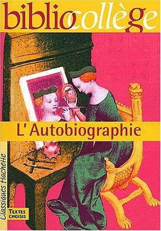 L'autobiographie