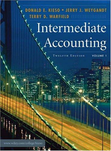 Intermediate Accounting, Volume 1