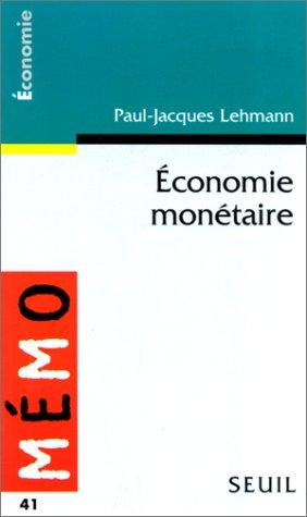 Economie monétaire