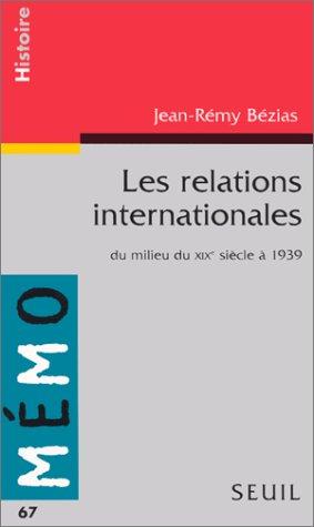 Les relations internationales
