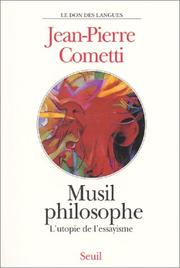 Musil philosophe