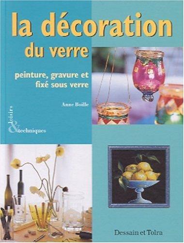Peinture et gravure sur verre