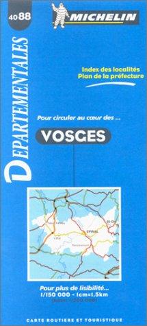 Michelin Vosges, France Map No. 4088