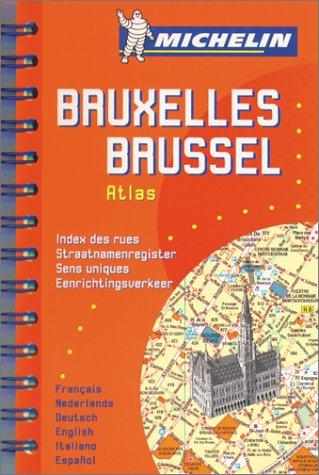 Michelin Brussels Mini-Spiral Atlas No. 2044