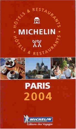 Michelin Red Guide 2004 Paris & Environs