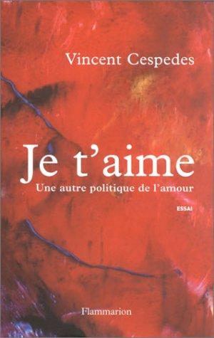 Je t'aime