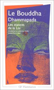 Le bouddha dhammapada - les stances de la loi