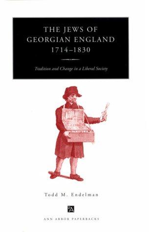The Jews of Georgian England, 1714-1830
