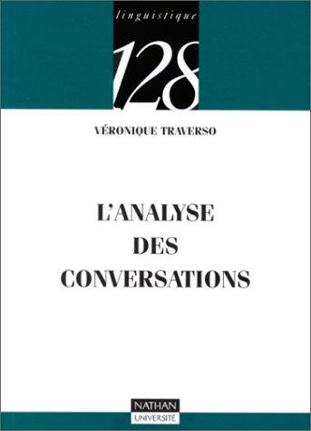 L'analyse des conversations