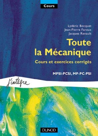 Toute la mécanique