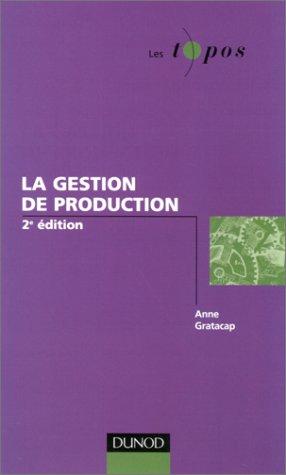 La gestion de production