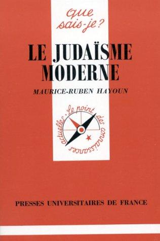 Le judaïsme moderne