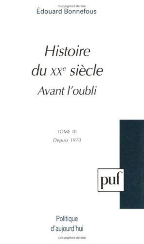 Histoire du XXe siècle