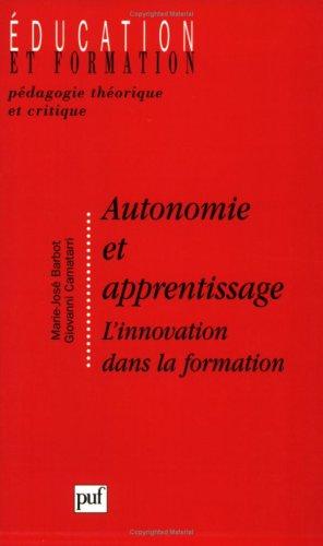 Autonomie et apprentissage