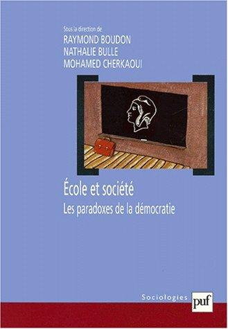 Ecole et société