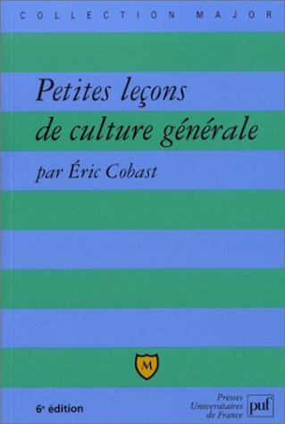 Petites leçons de culture générale, 6e édition
