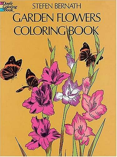 Garden Flowers Coloring Book (Color Your World)