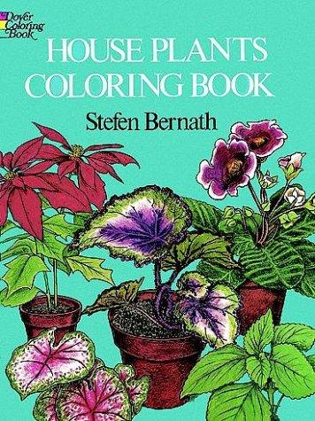 House Plants Coloring Book
