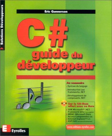 C# guide du développeur