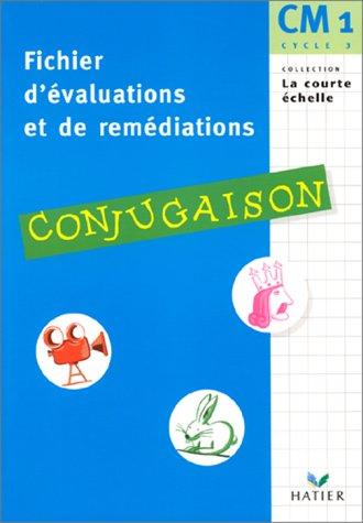 CM1 - fichier d'évaluation et de remediation en conjugaison