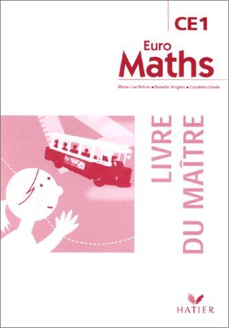 Euro maths CE1 maitre