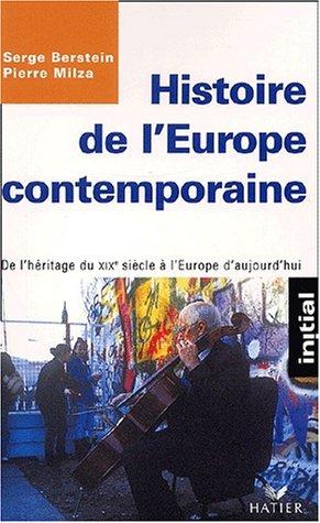 Histoire de l'europe contemporaine