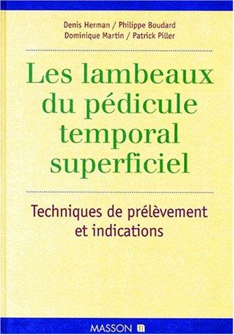 Les Lambeaux du pédicule temporal superficiel