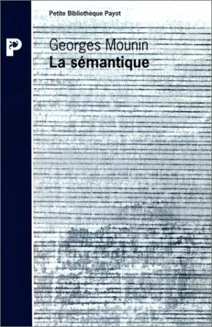 La Sémantique