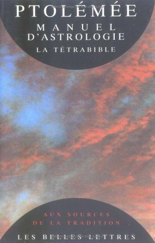 Manuel d'astrologie
