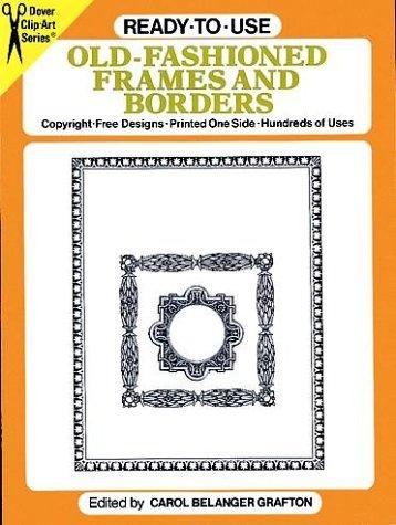 Ready-to-Use Old-Fashioned Frames and Borders