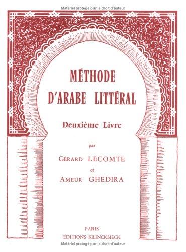 Methode d'arabe Litteral