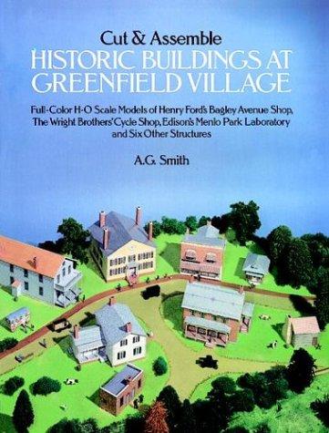 Cut and Assemble Historic Buildings at Greenfield Village