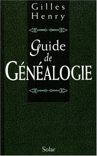 Guide de généalogie